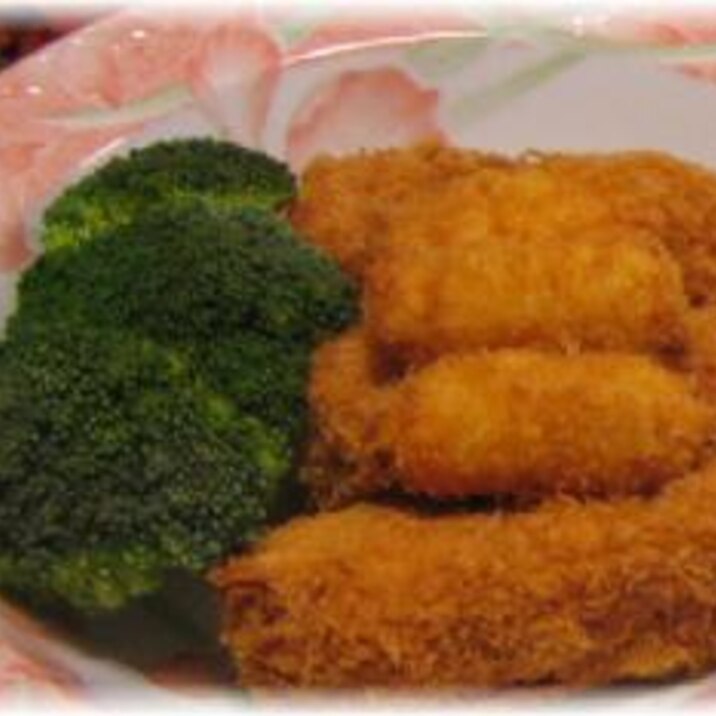 安うま☆魚肉ソーセージフライ